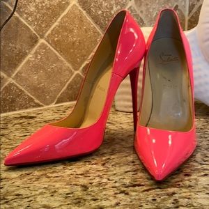 Authentic Christian Louboutin So Kate heels